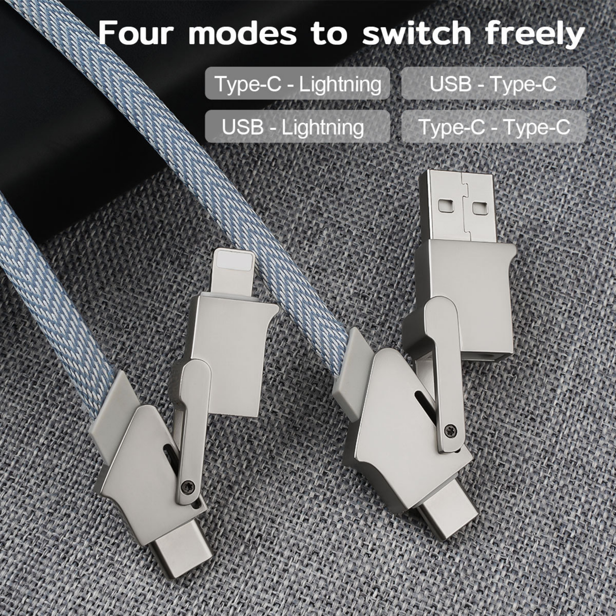 4-in-1 USB C Charging Cable 3