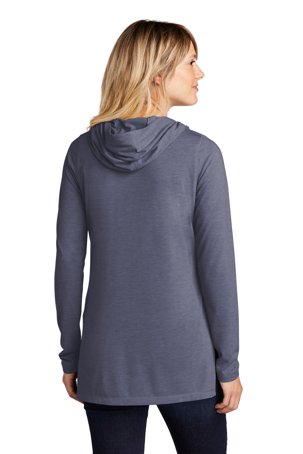 Sport-Tek Women's PosiCharge Tri-Blend Wicking Long Sleeve Hoodie LST406, custom hoodie or sweatshirt with logo imprint 44