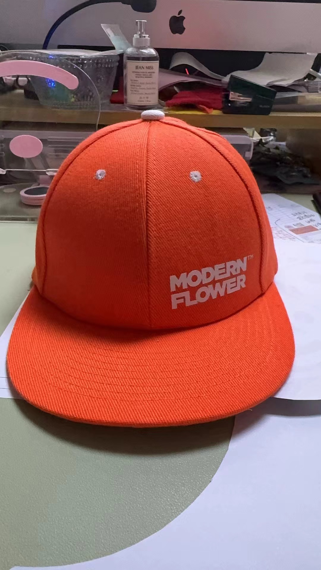 Flat Brim Hat 2