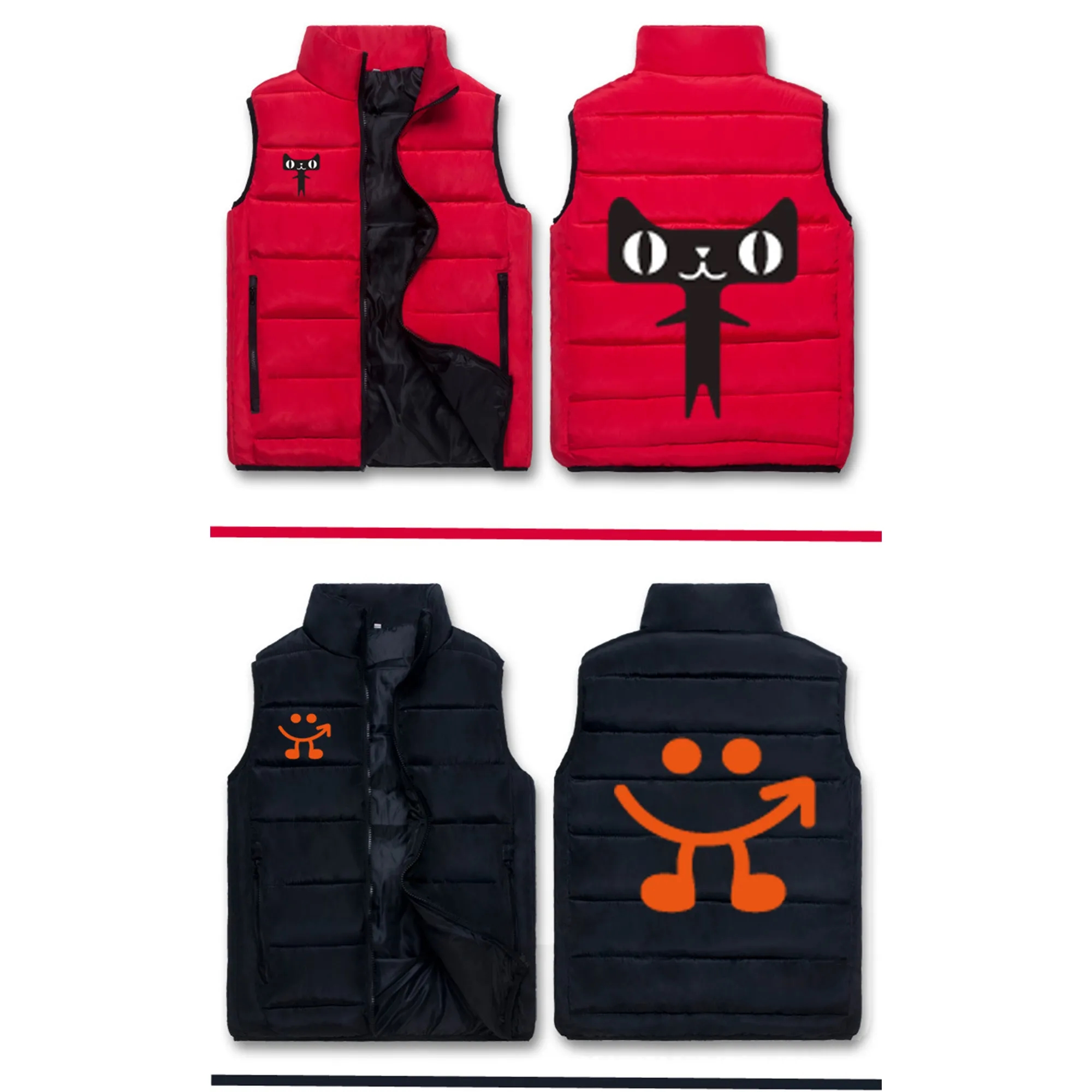 Stand Collar Lightweight Insulated Vest 4