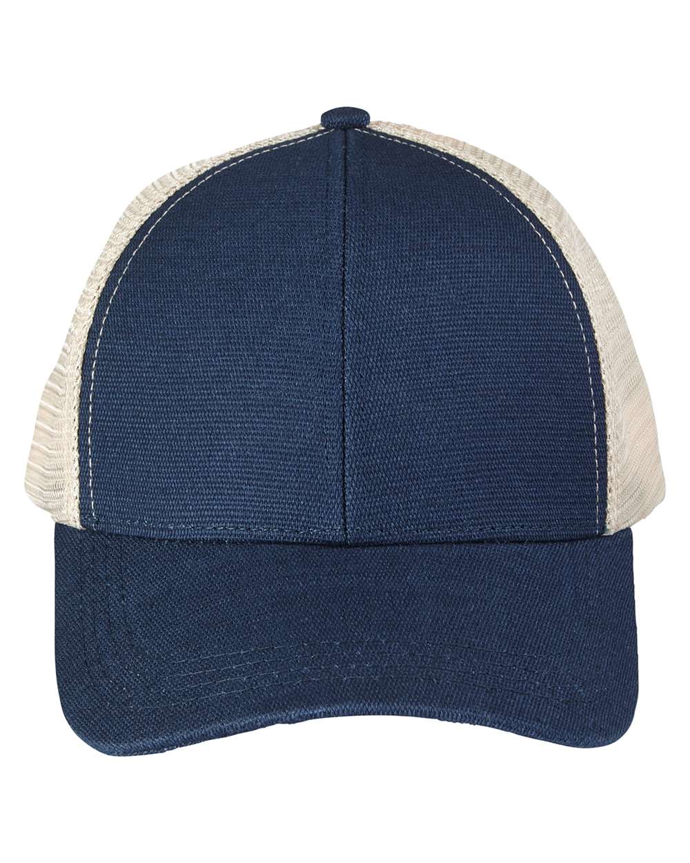 Structured Hemp Trucker Cap - EC7093 12