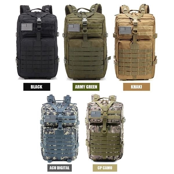 Military Tactical Backpack Large Army 3 Day Assault Pack Bag 4