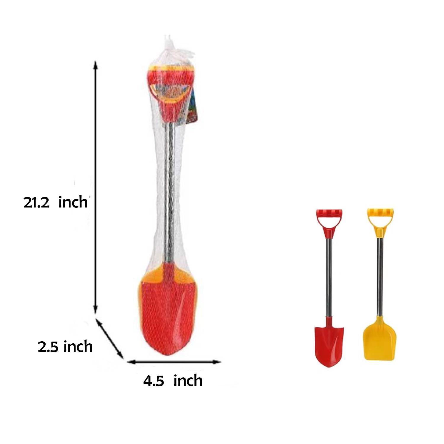 2Pcs Kids Beach Shovel Toy Set 9