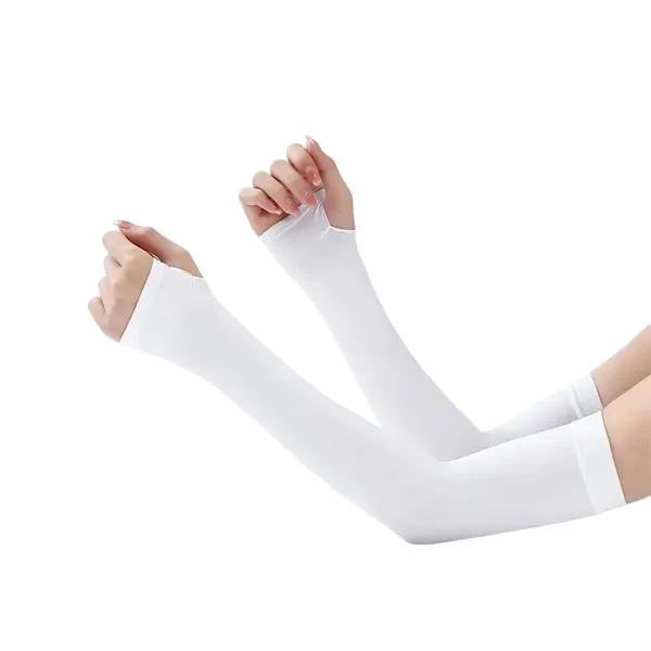 Ice Silk Sun Protection Arm Sleeve with Exercise and Outdoor 3