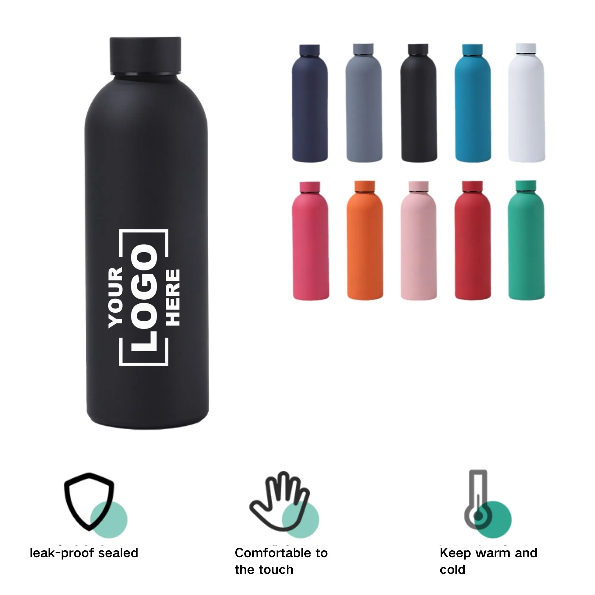 Narrow Mouth Outdoor Sports Thermos Mug Free Shipping