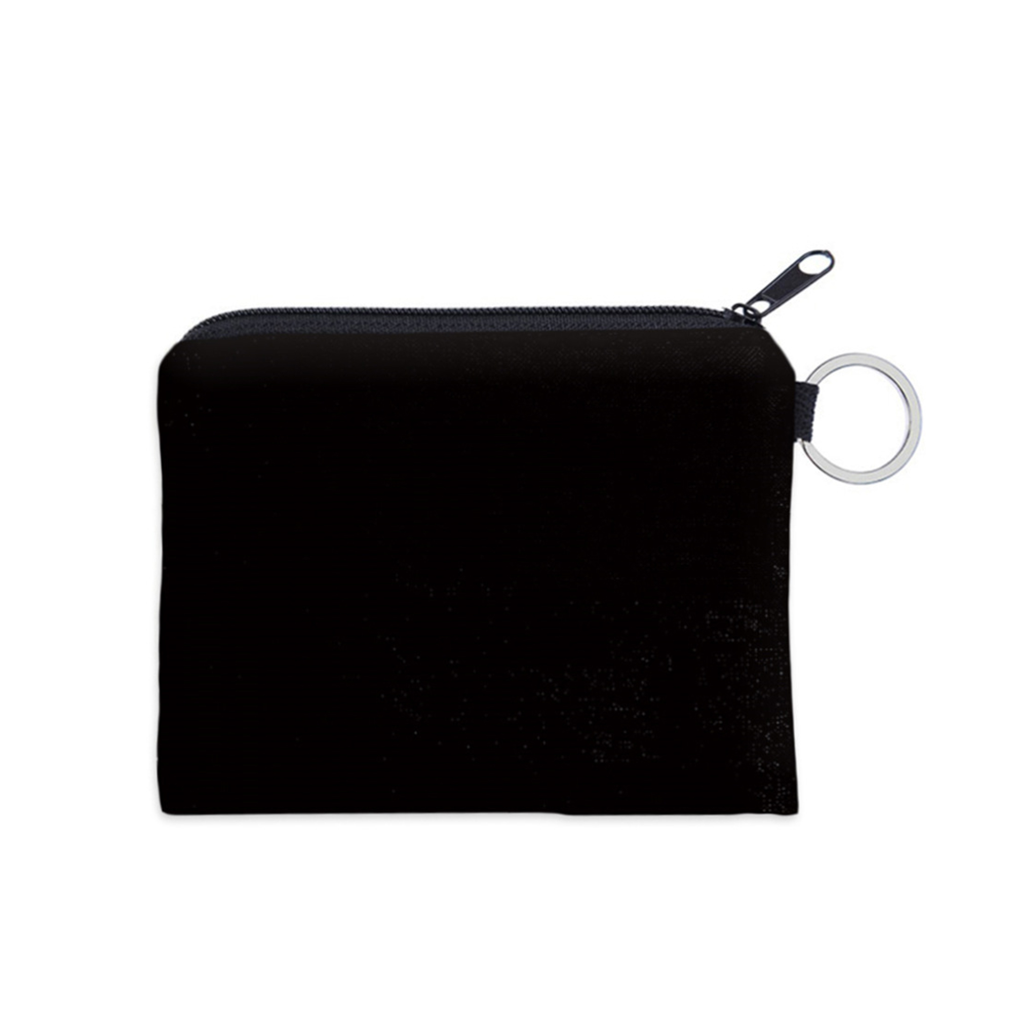 Full Color Zipper Coin Wallet With Key Ring 4.7" 3