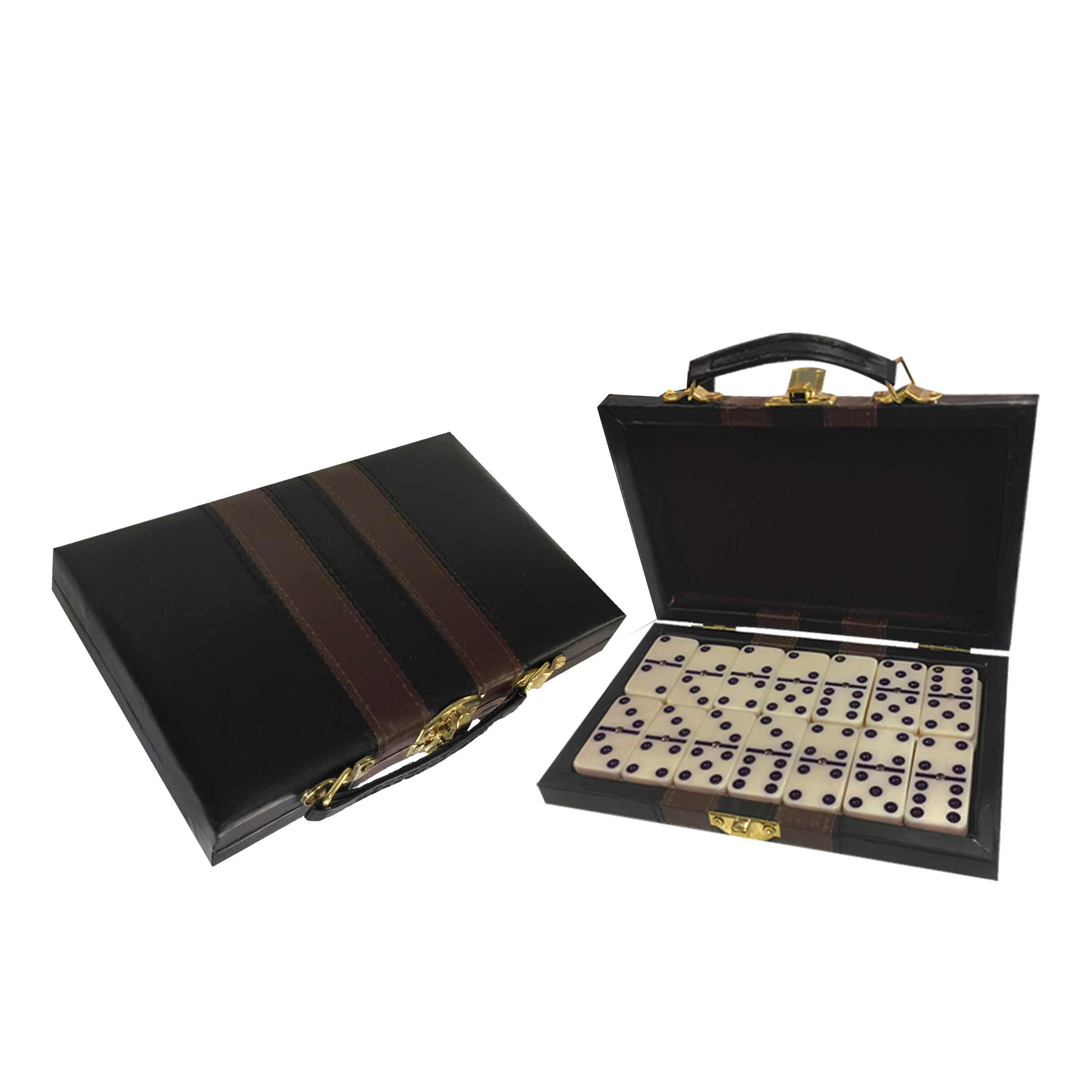 Large Domino Set With Deluxe Storage Case 6