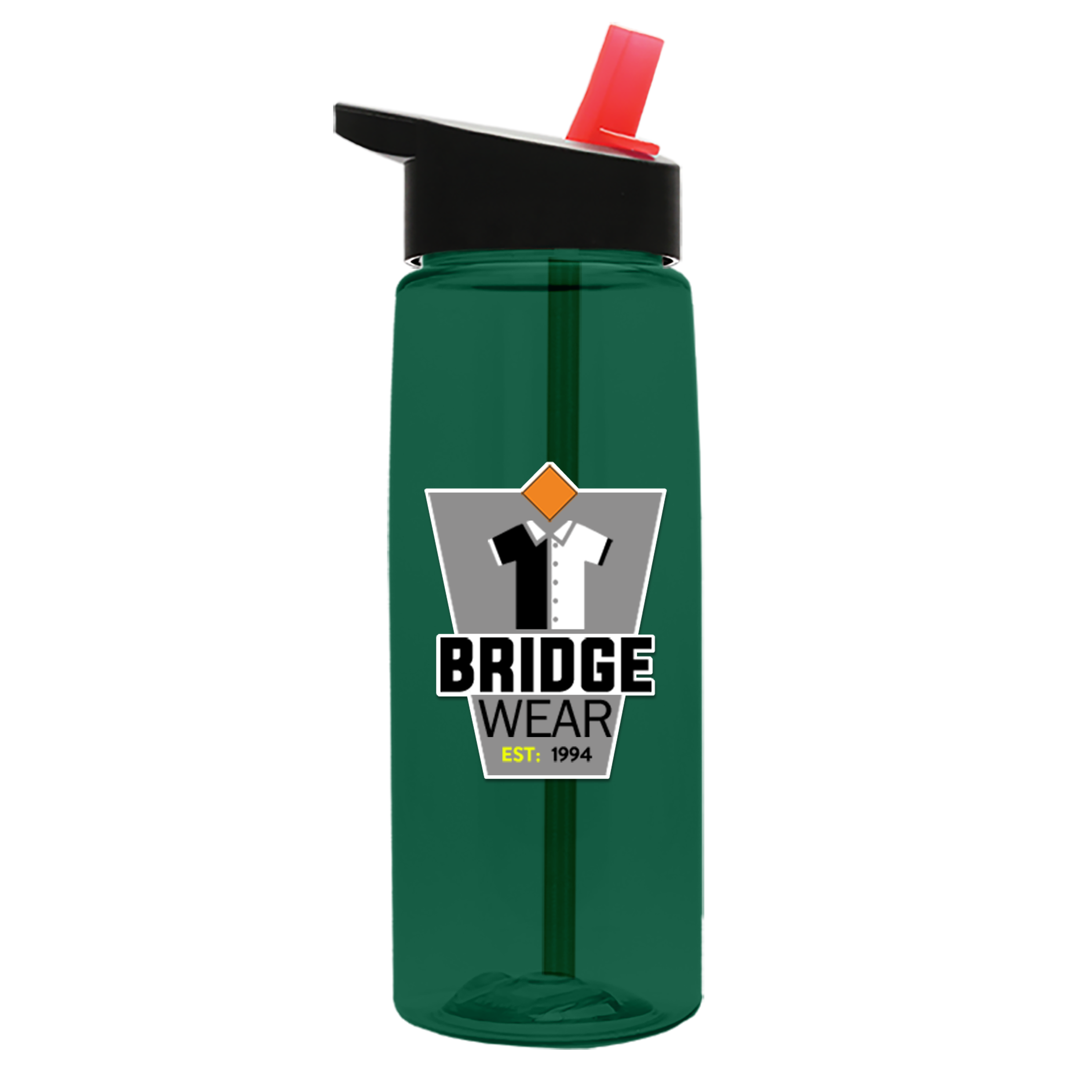 Garyline® Flair Tritan® Bottle with Flip-Straw Lid - 26 oz. 704