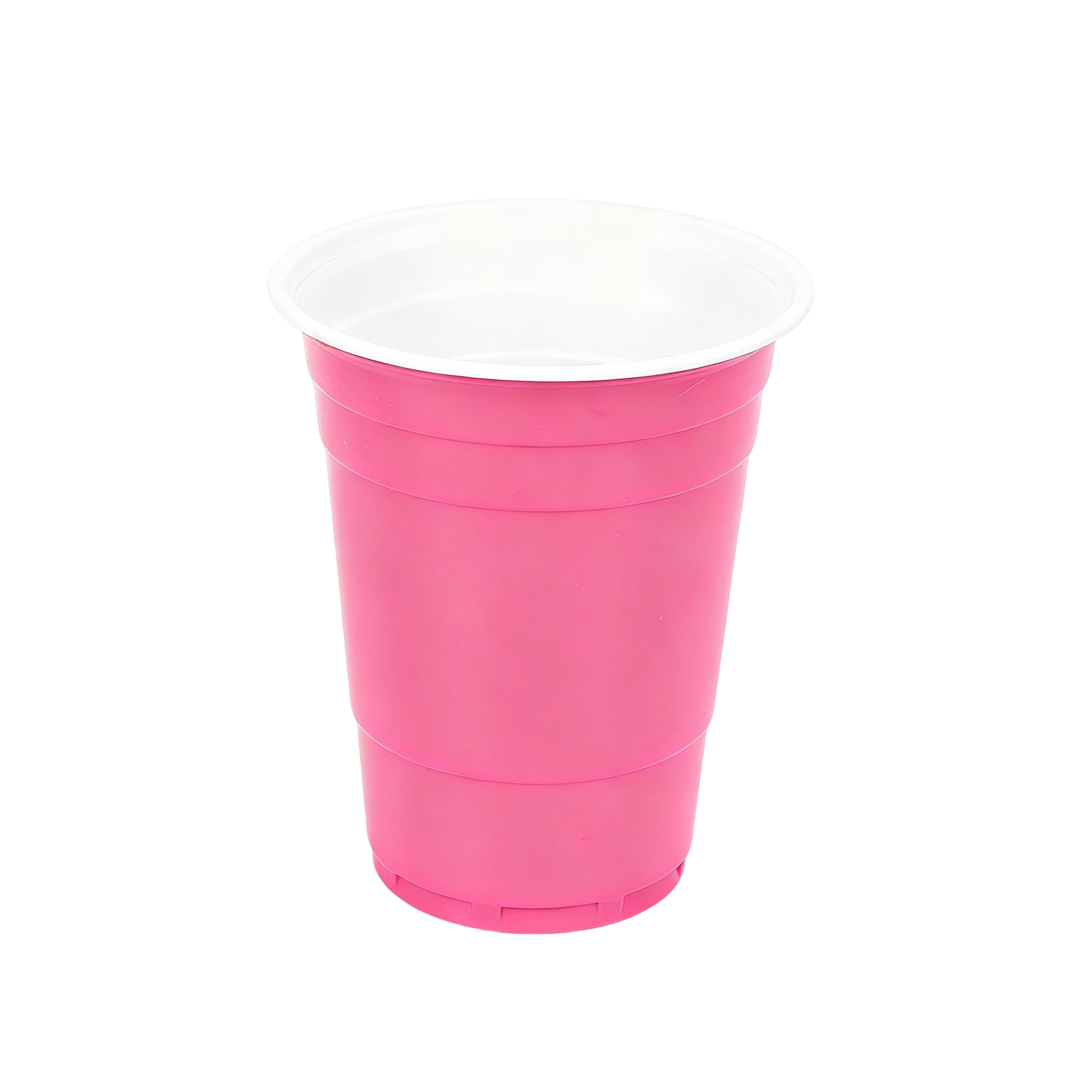 Sixteen Ounce Reusable Party Cup With Rolled Edge 6