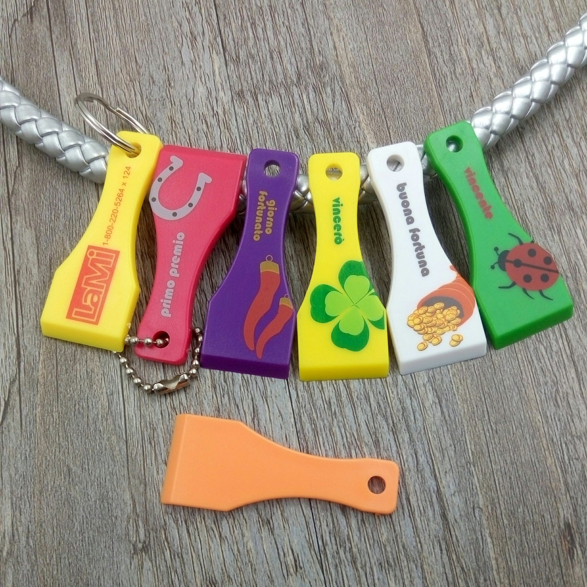 Scoop Shape Lottery Ticket Scratcher 7