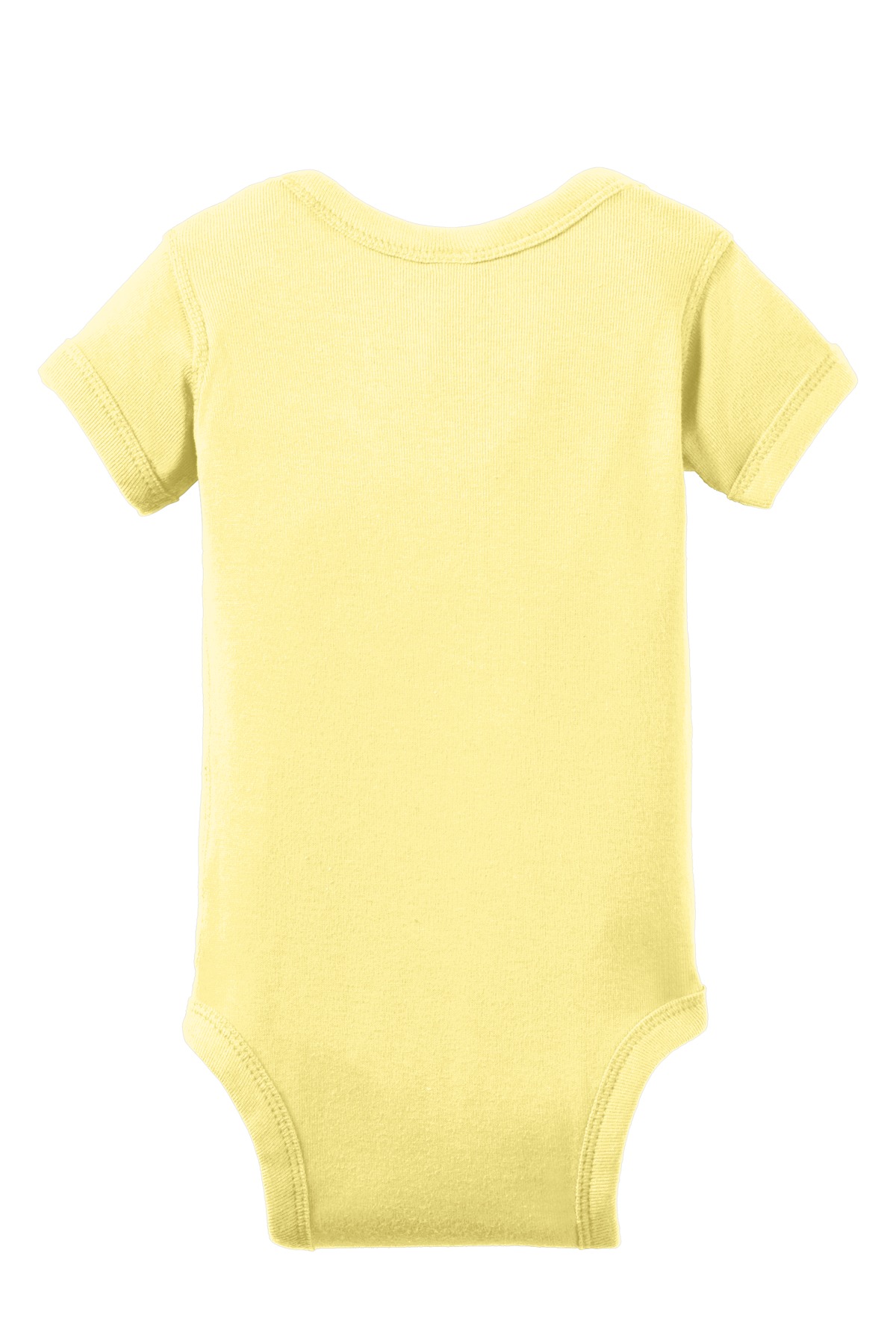 Rabbit Skins Infant Short Sleeve Baby Rib Bodysuit. RS4400 108