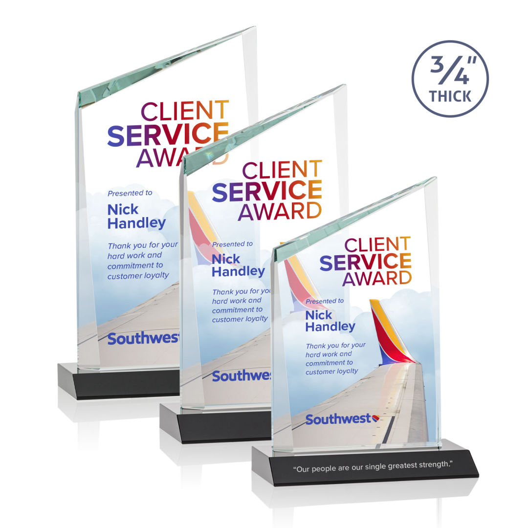 Scarsdale VividPrint™ Award - Black