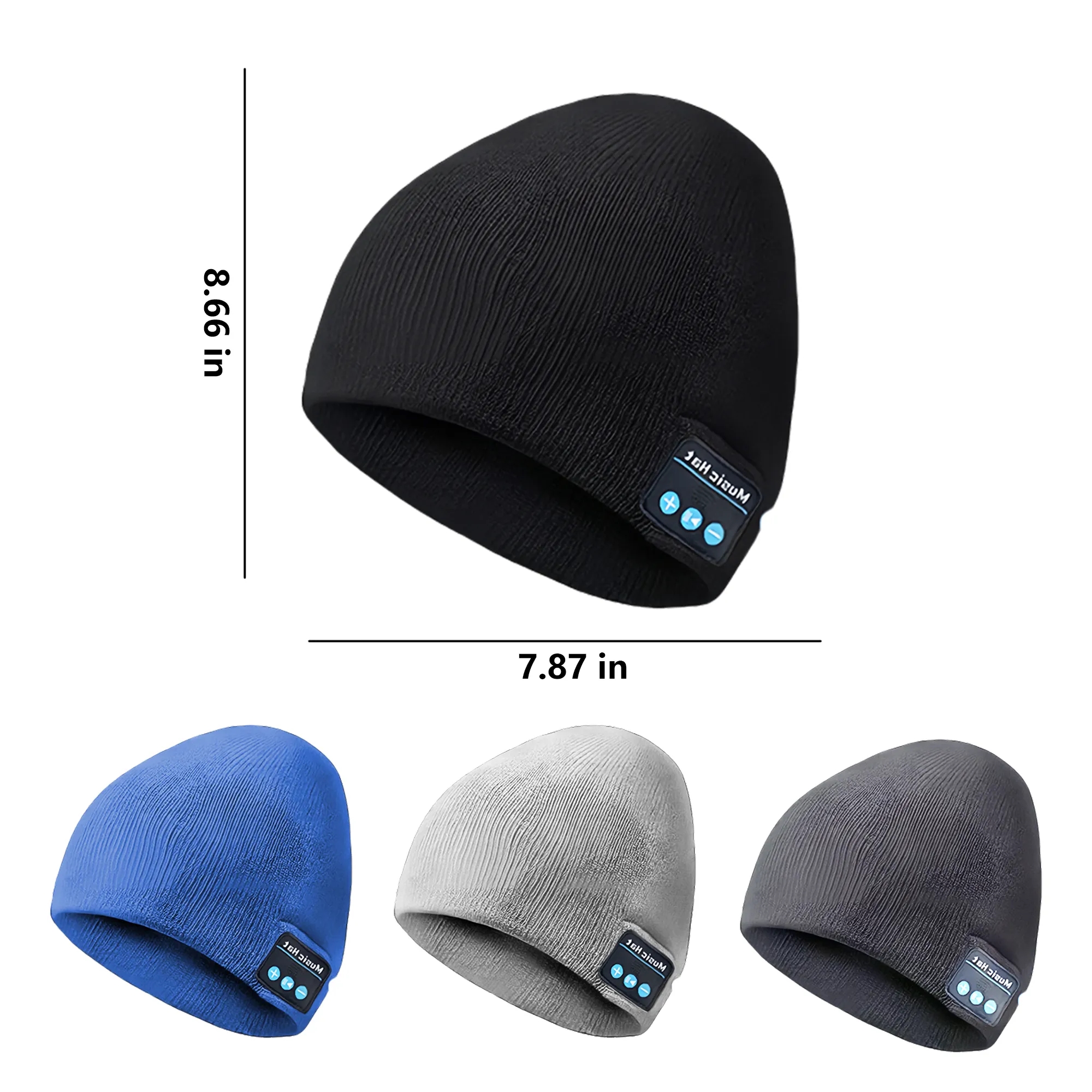 Wireless Control Acrylic Knit Cap 7