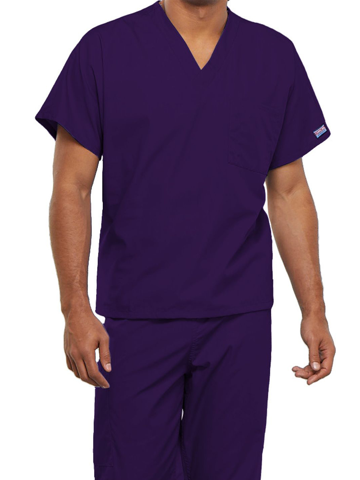 Cherokee - Workwear Originals - Unisex 1-Pocket V-Neck Top 7