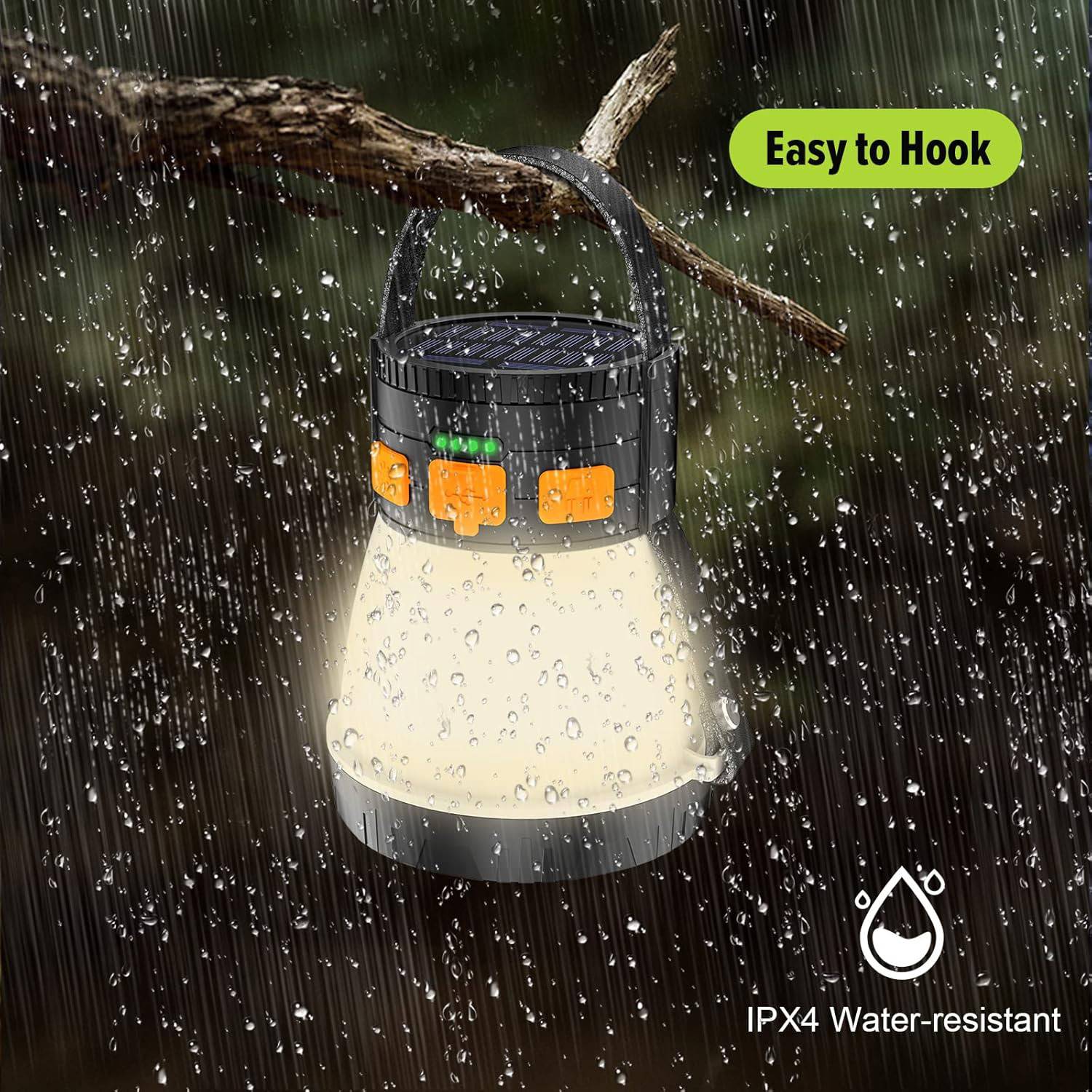Solar Rechargeable LED Camping Lanterns 5