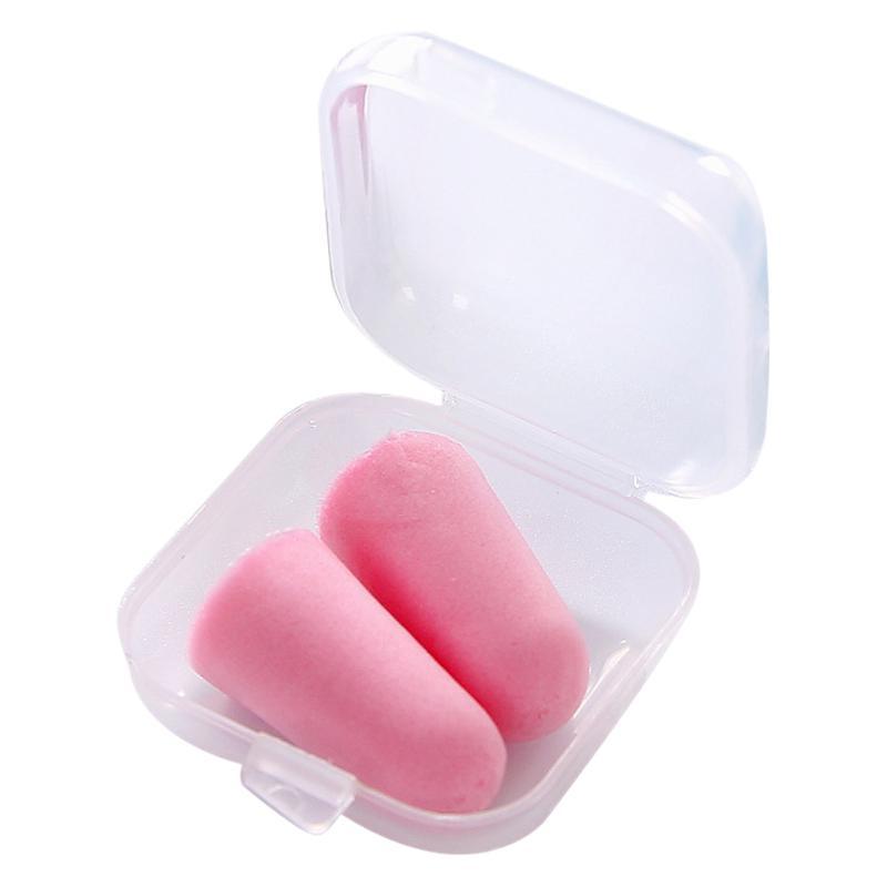 Soft Foam Earplugs With Case 4