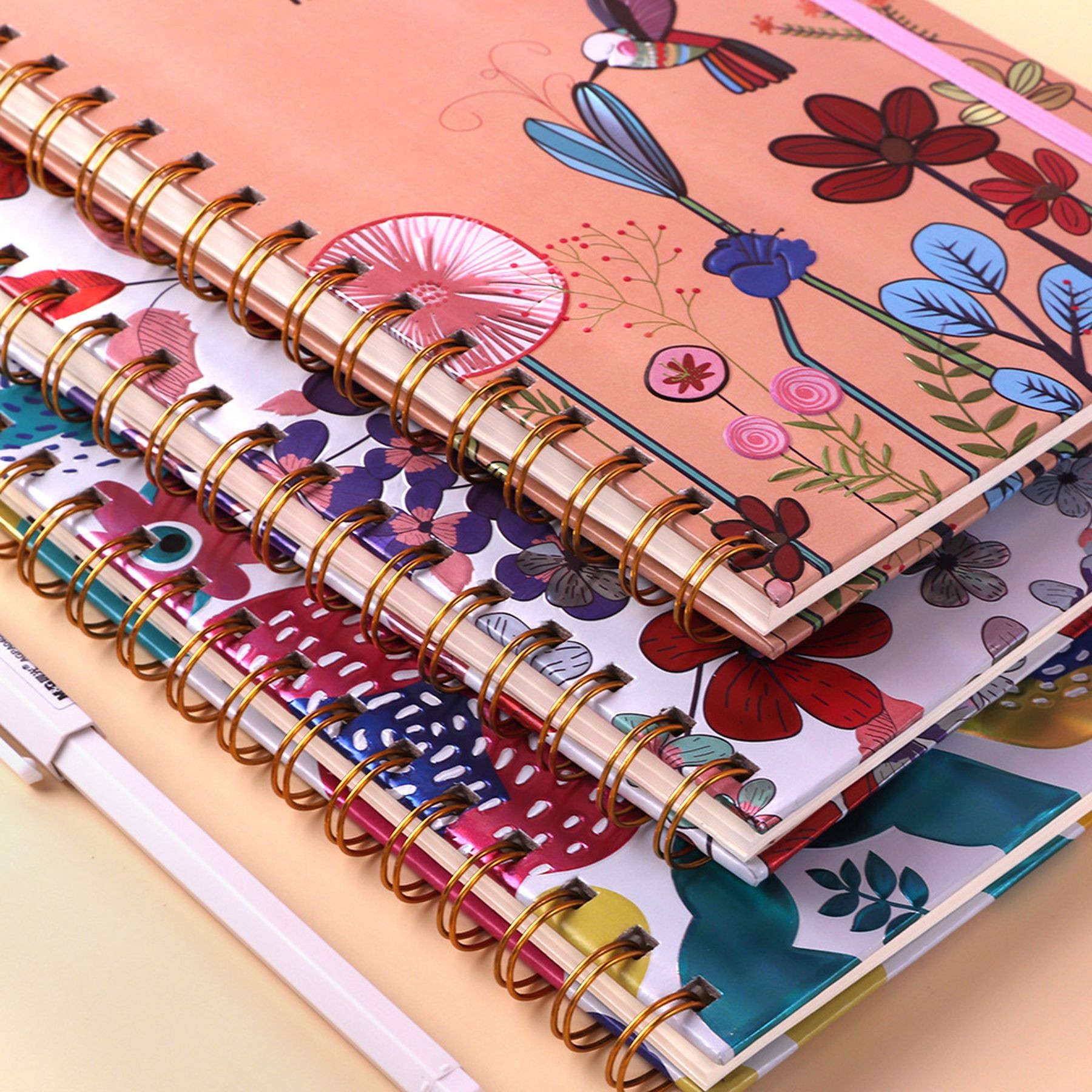 A5 Spiral Notebook Hardcover 160 Pages Spiral Journal 4