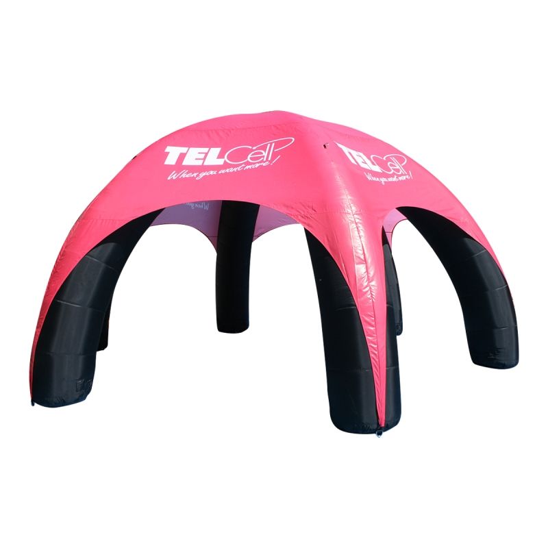 Spider Inflatable Tent, Full Color Digital Print 6 Sides Dome Tent- 20'Dia. 2