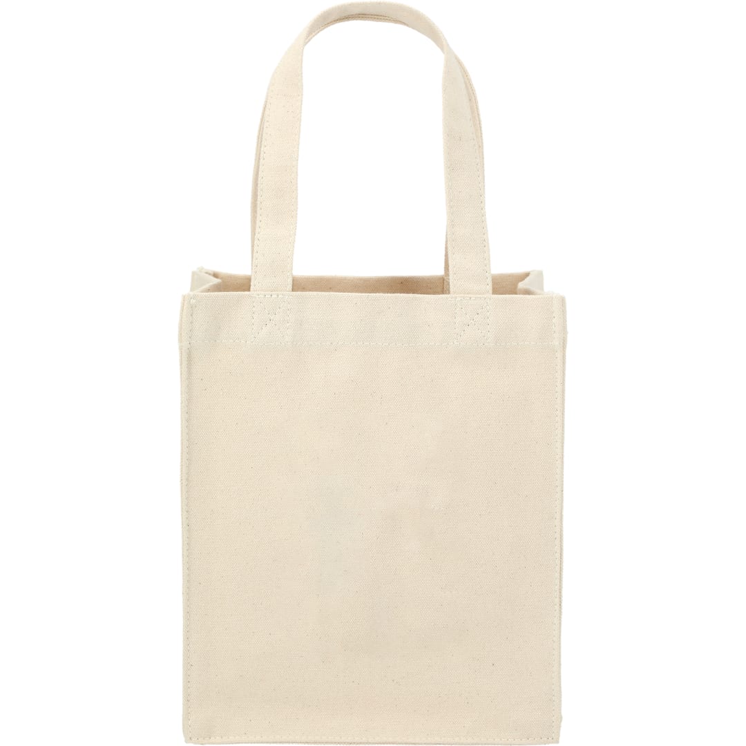 Mini 10oz Cotton Gift Tote, custom tote bag with logo imprint 8