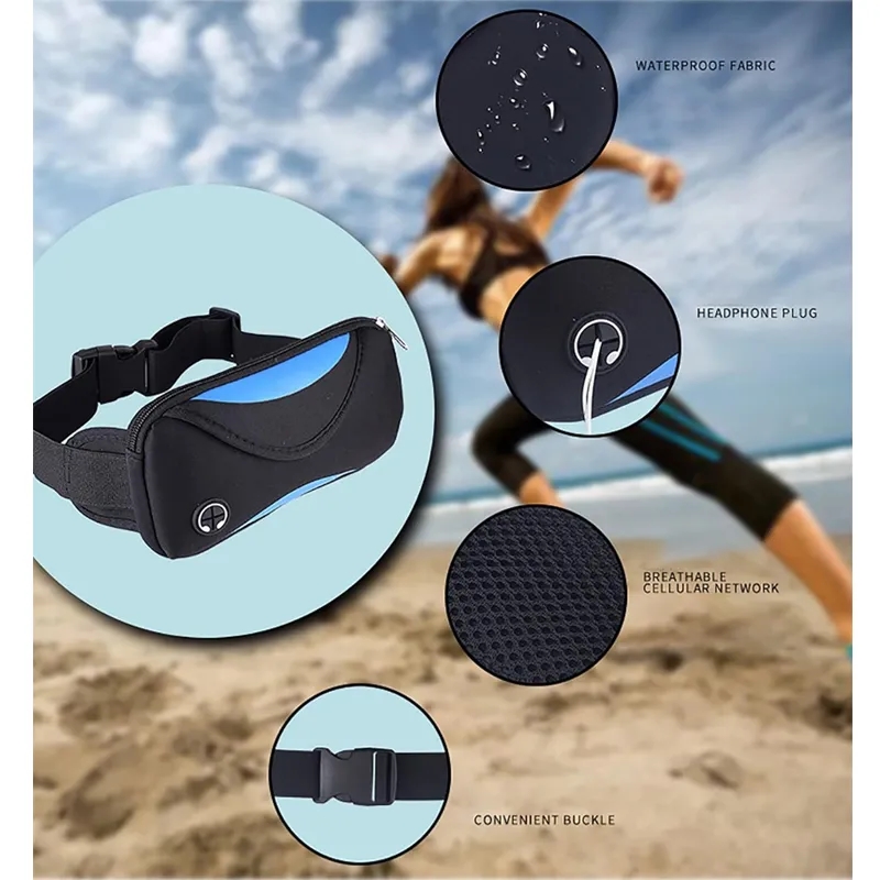 Running Belt Waterproof Waist Pack 2