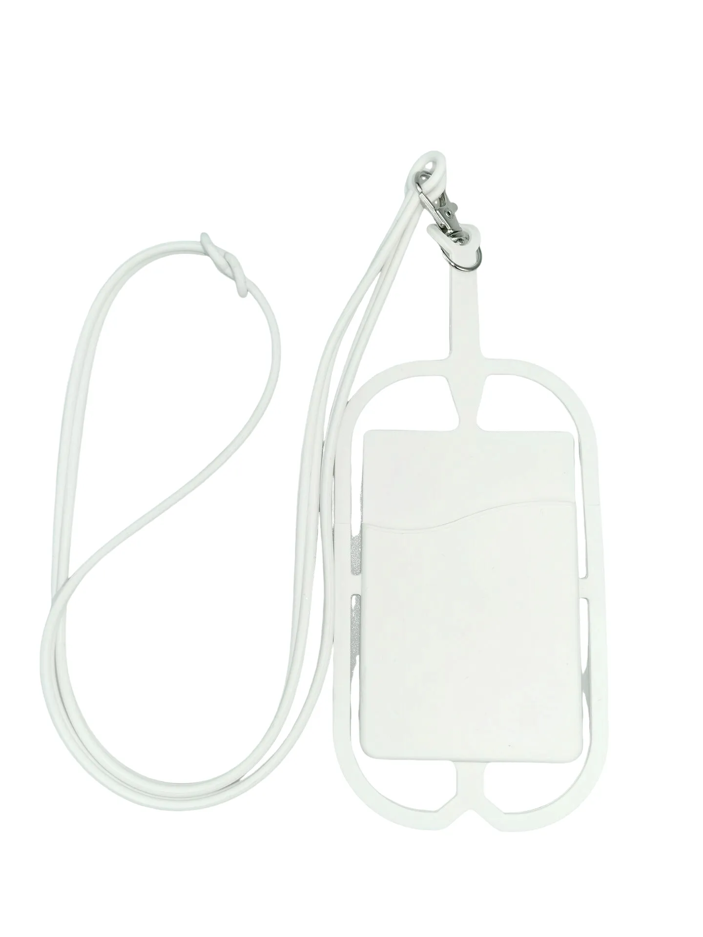 Silicone Phone Lanyard Card Holder Pocket 5