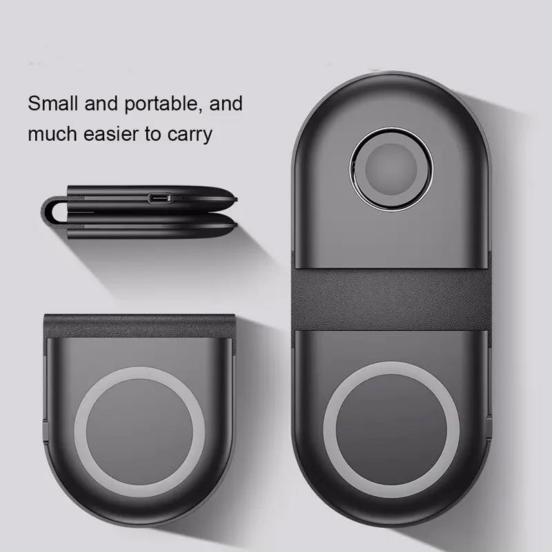 2 In 1 Foldable Wireless Charger Station 2
