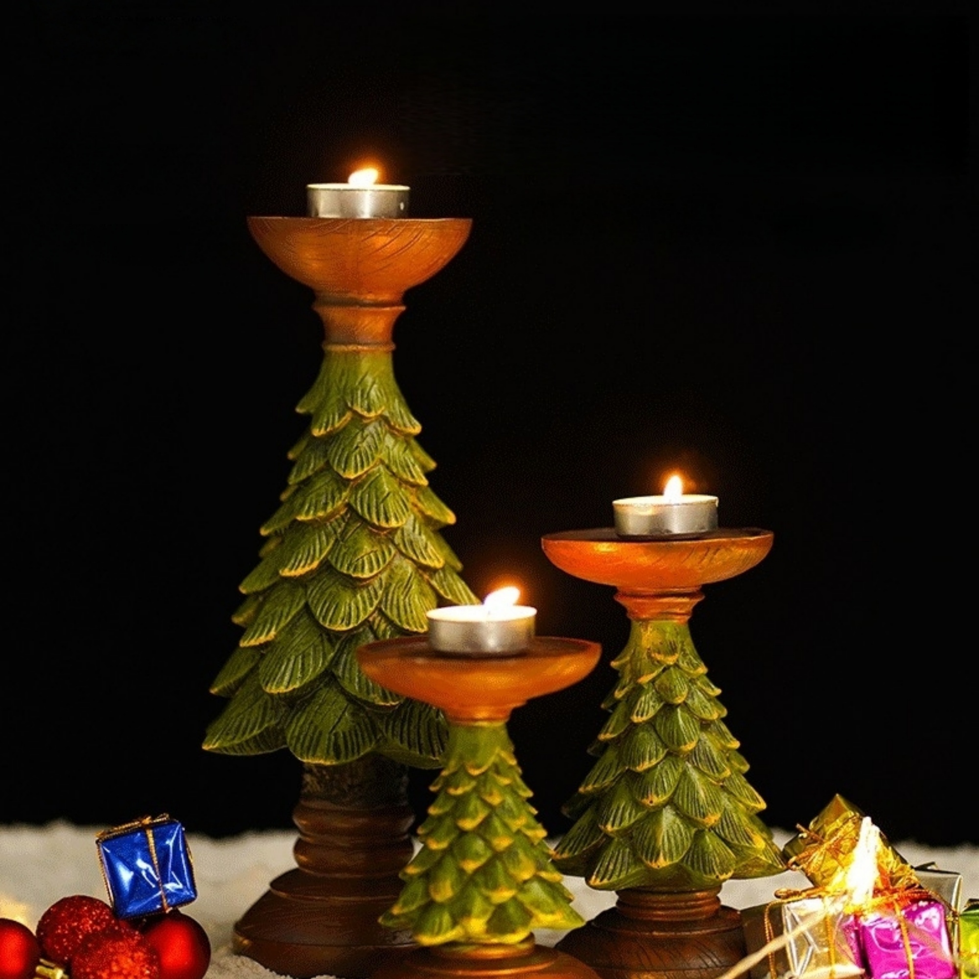 Christmas Tree Candle Holder 7