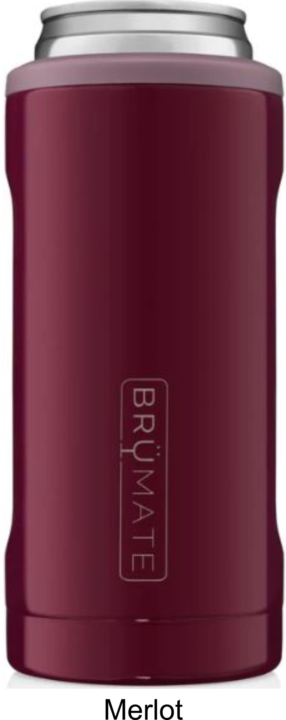 BruMate 12 oz Hopsulator Slim, custom koozie with logo imprint 16