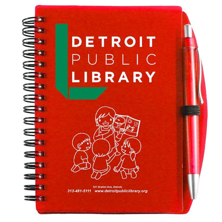 "Carmel" Jotter Notepad Notebook with Pen 1