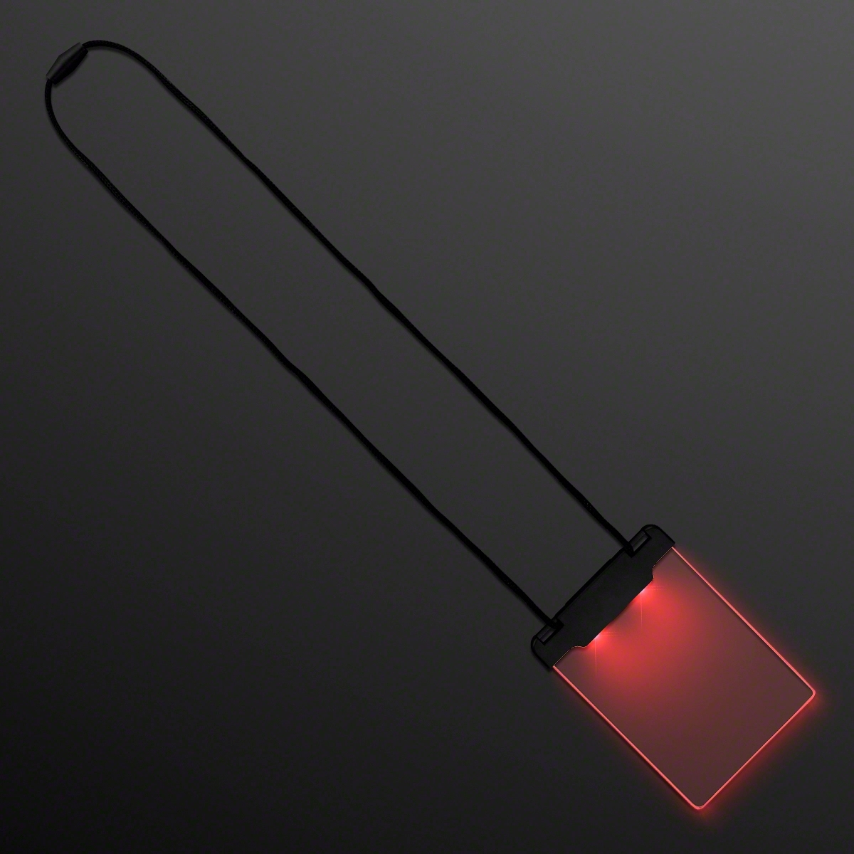 Space Glow Light Badge Necklace 10