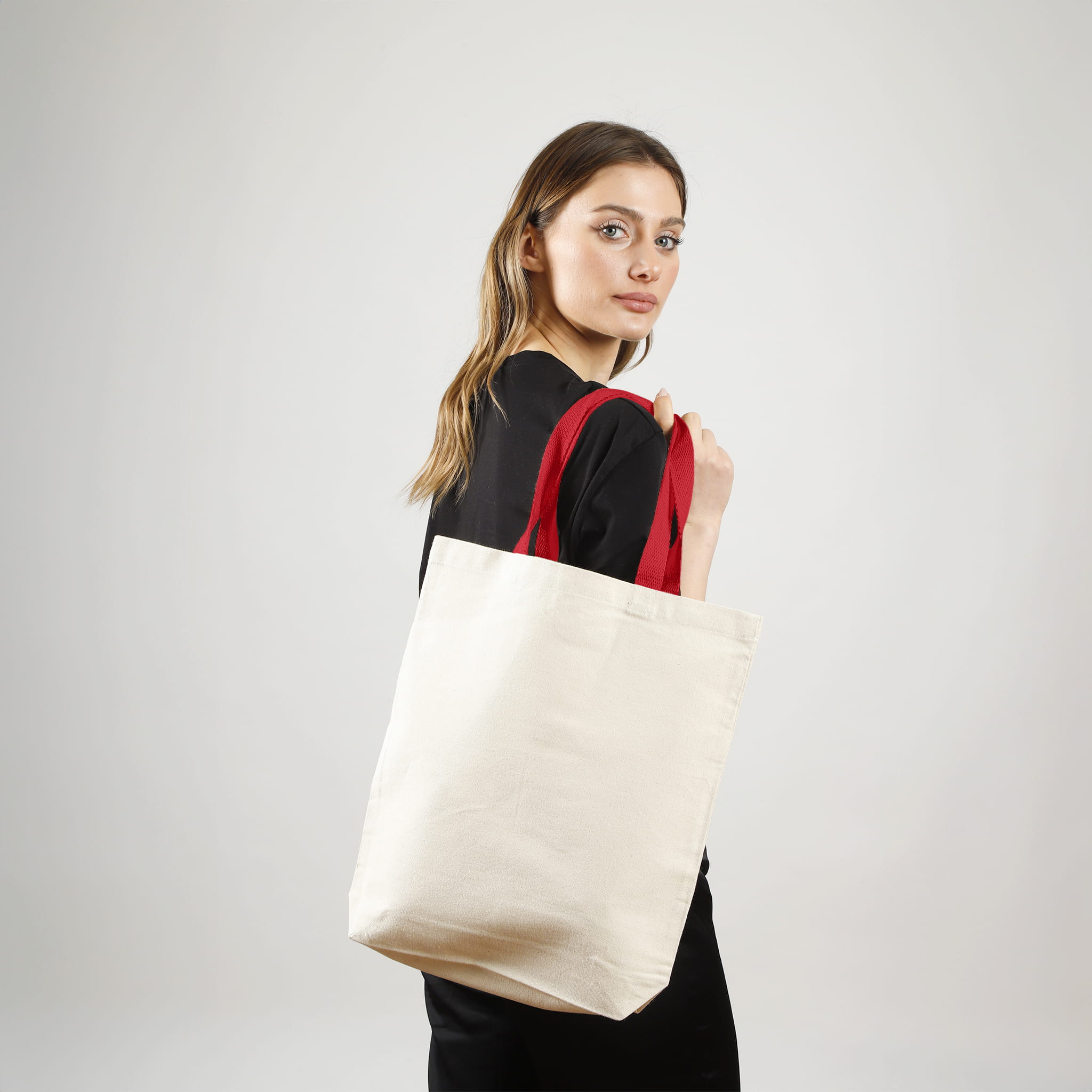 Color-Pop Canvas Tote Bag, custom tote bag with logo imprint 17