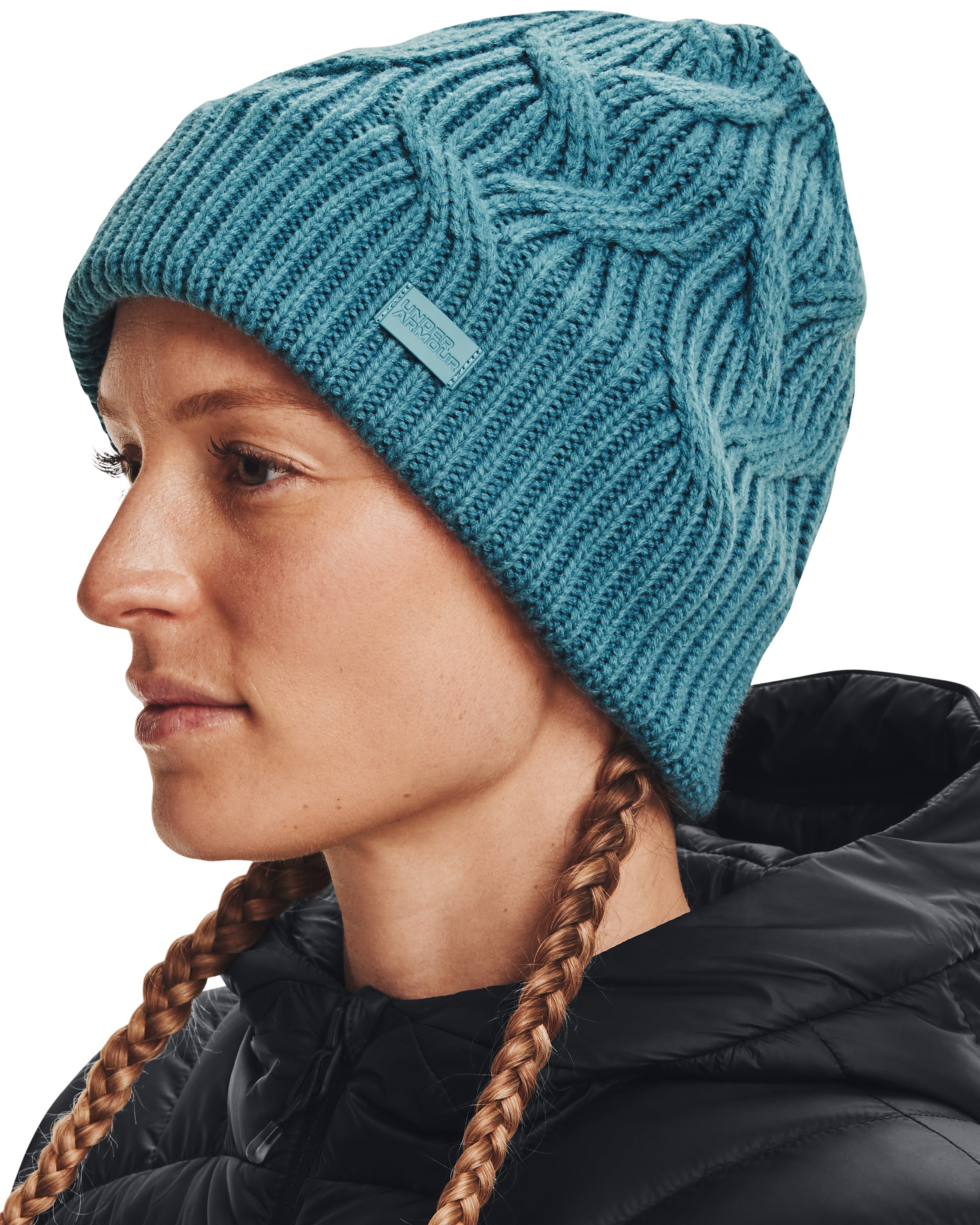 Women's UA Around Town Fleece Beanie  5