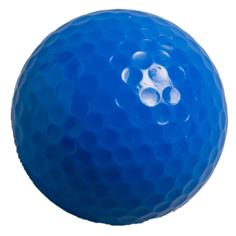 12 Pack Colored Golf Balls