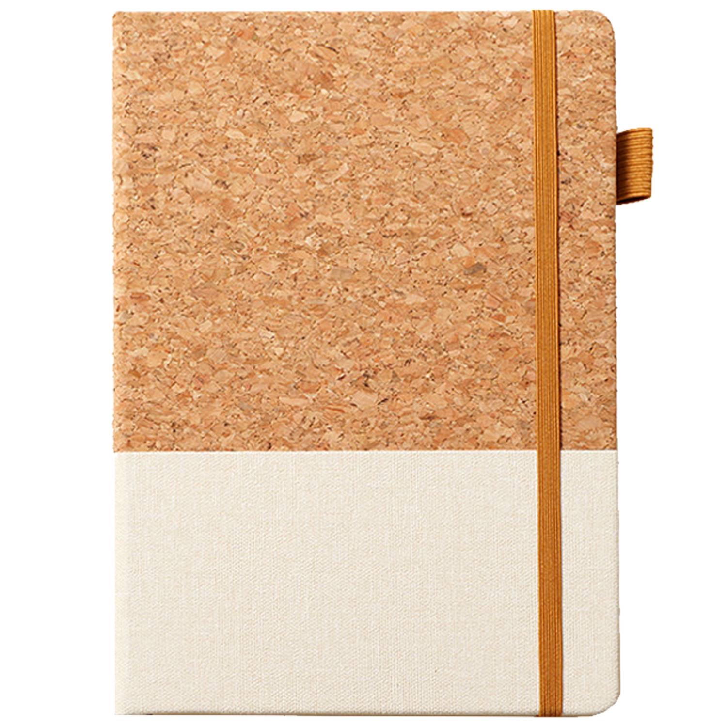 A5 Wood Grain Wheat Straw Notebook 4