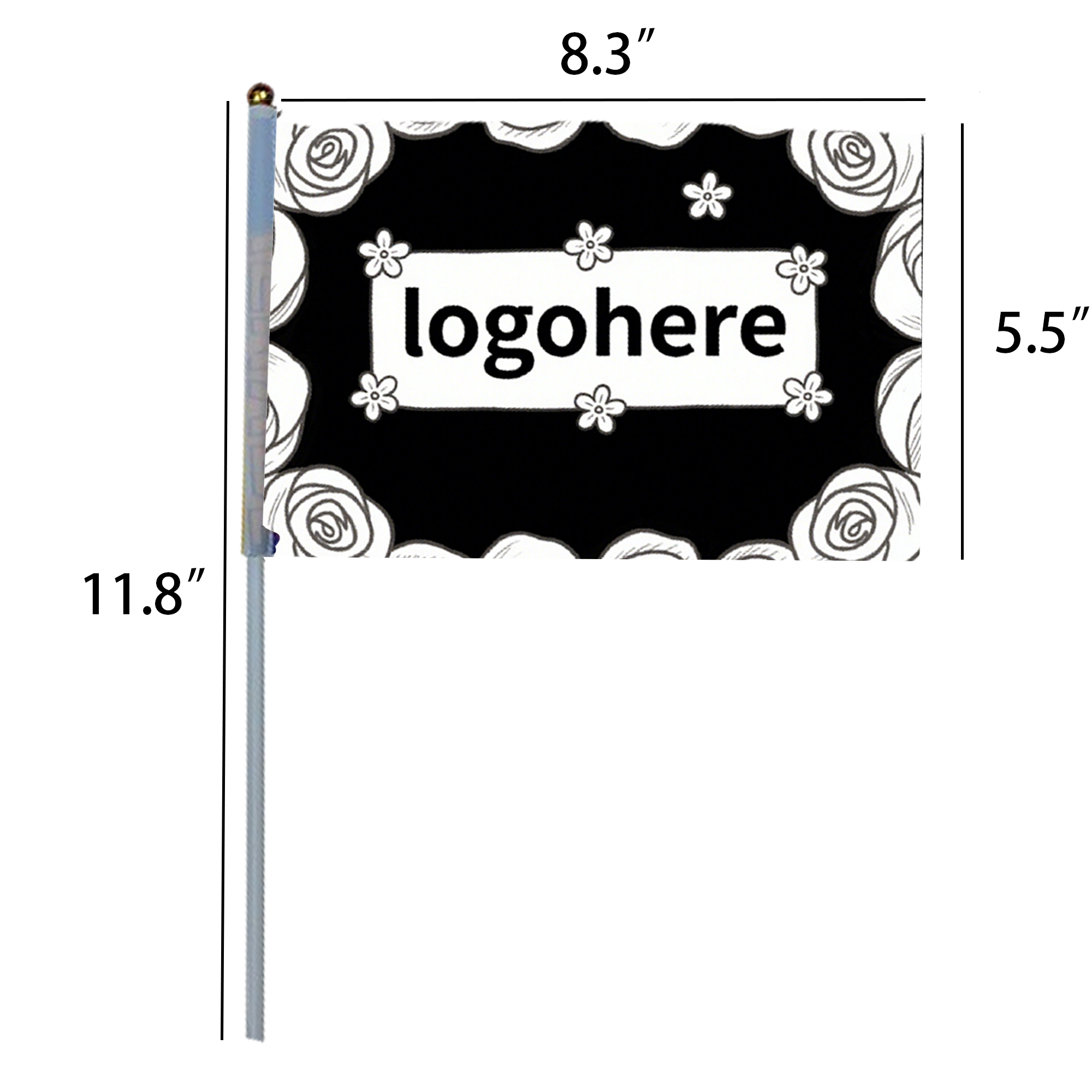 Printed Fan Flags for Sports Events 4