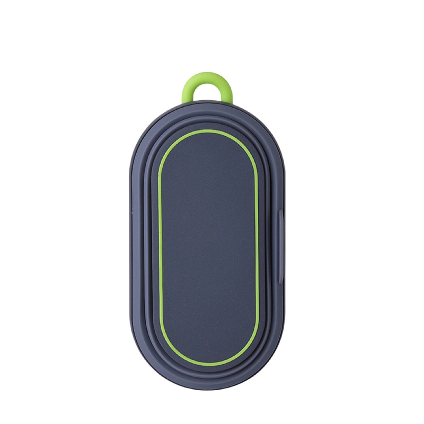 LED Foldable Qi Fast Wireless Charger with 5000mA Power Bank 5
