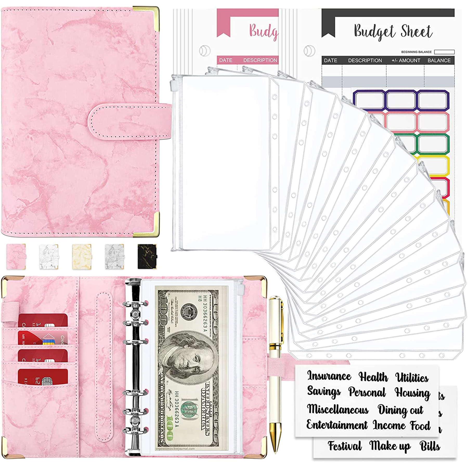 Cash Envelopes for Budgeting