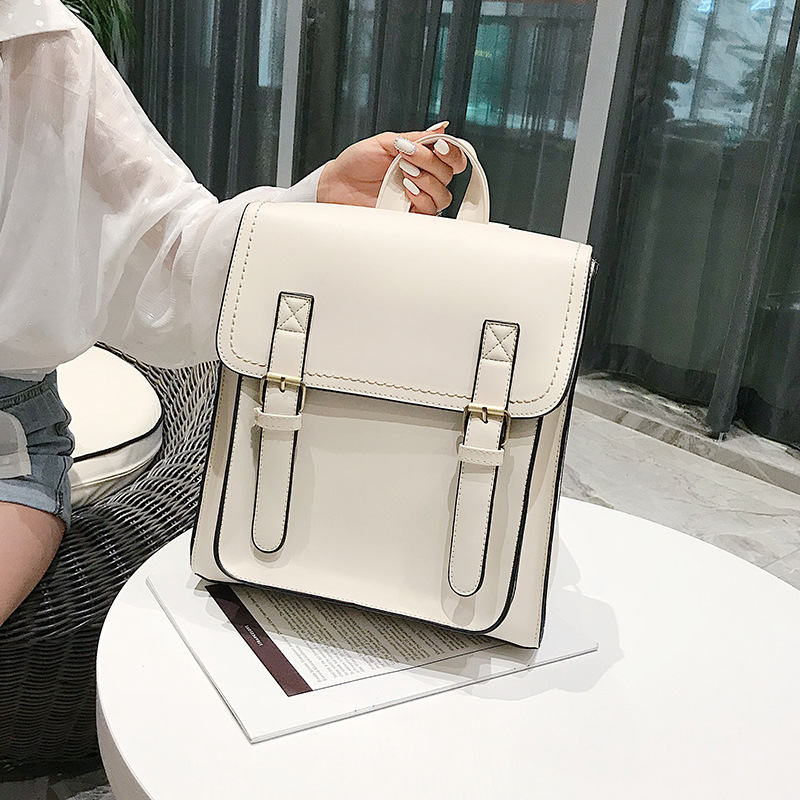 Vintage Leather Backpack For Women 4