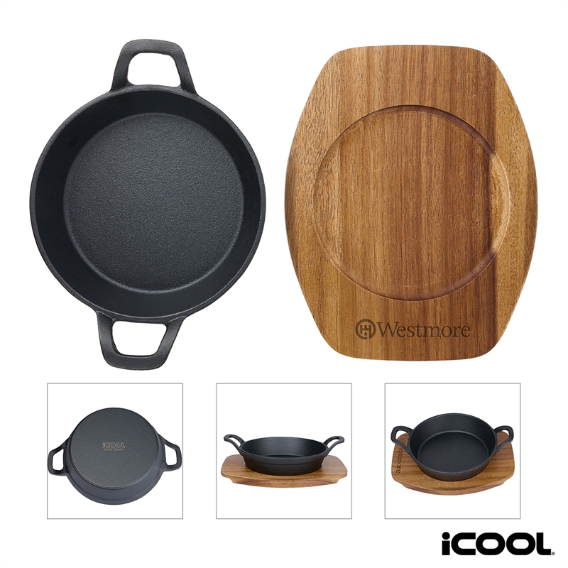 iCOOL® Colter 7" Cast Iron Skillet