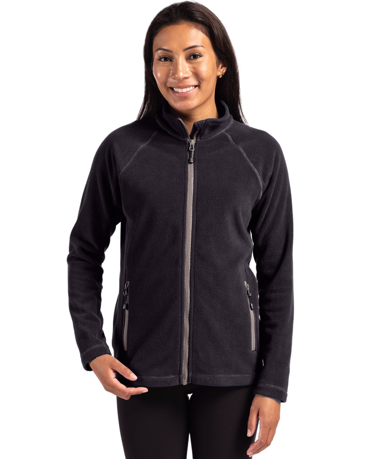 Powder Fleece Full Zip Womens Jacket