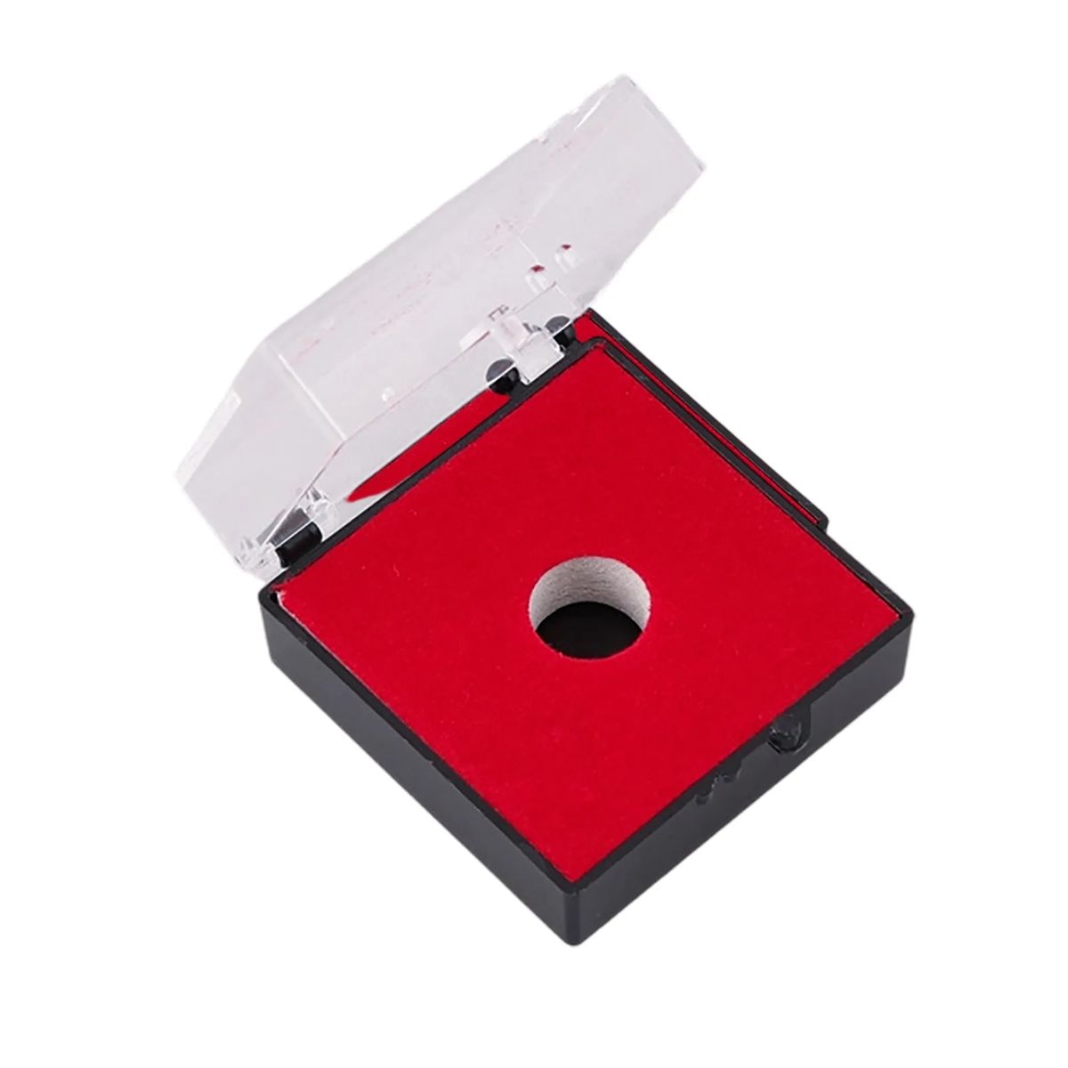 Clear Lid Pin Display Box Elegant Style 2