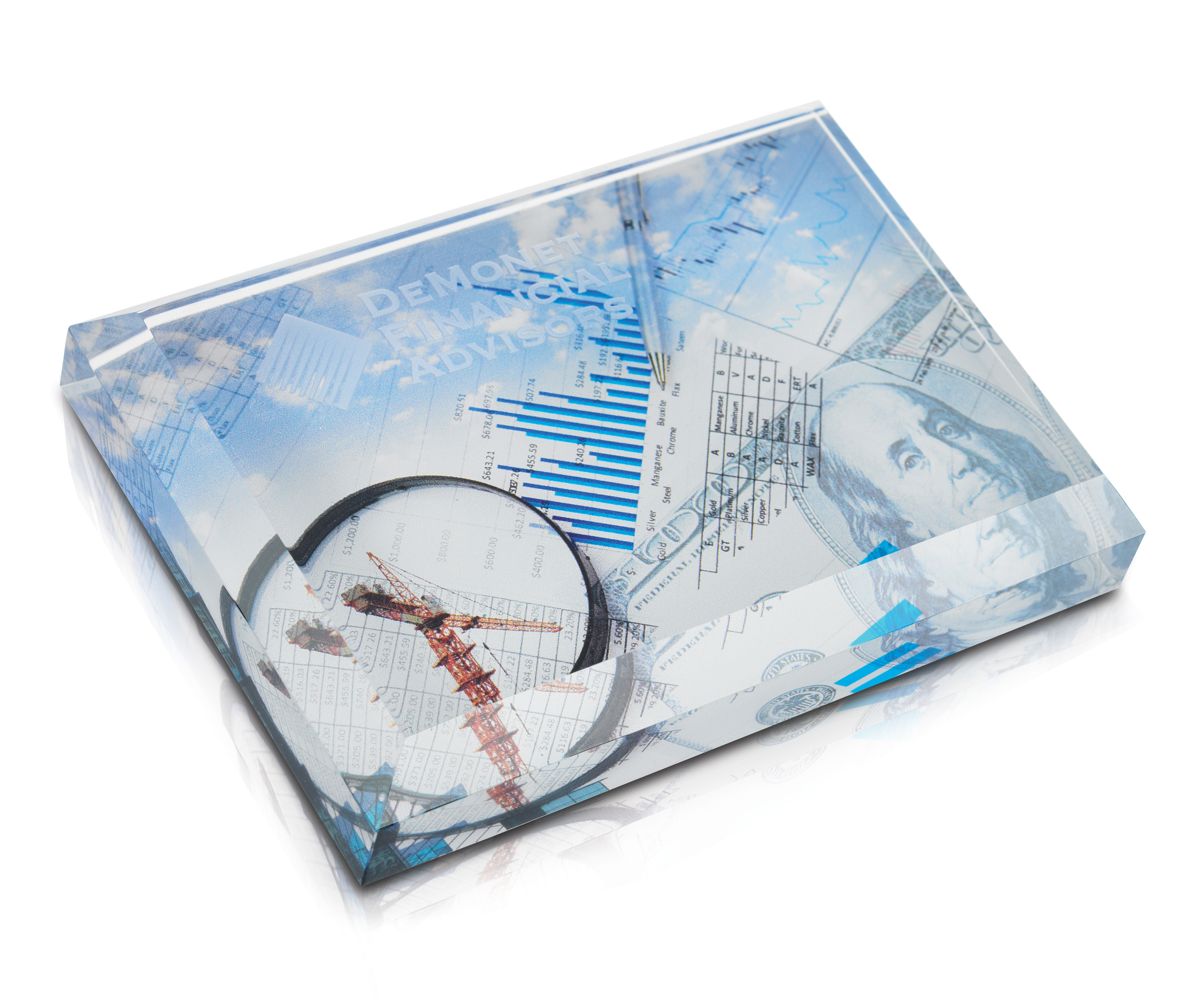 JAFFA® Business Card Paperweight 6
