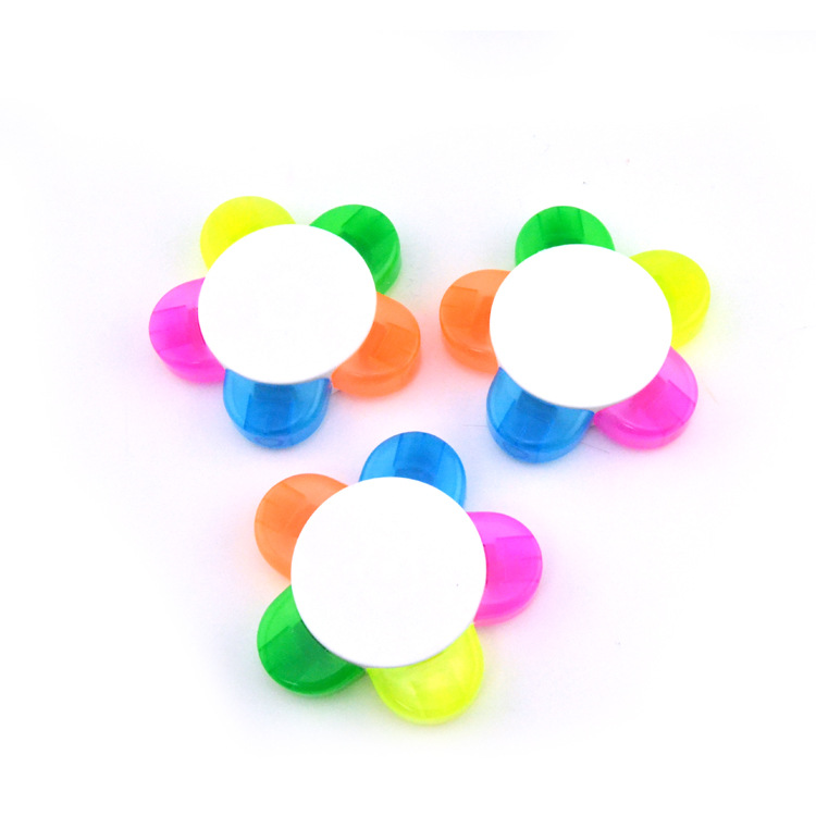 5 Color Flower Shape Marker 3