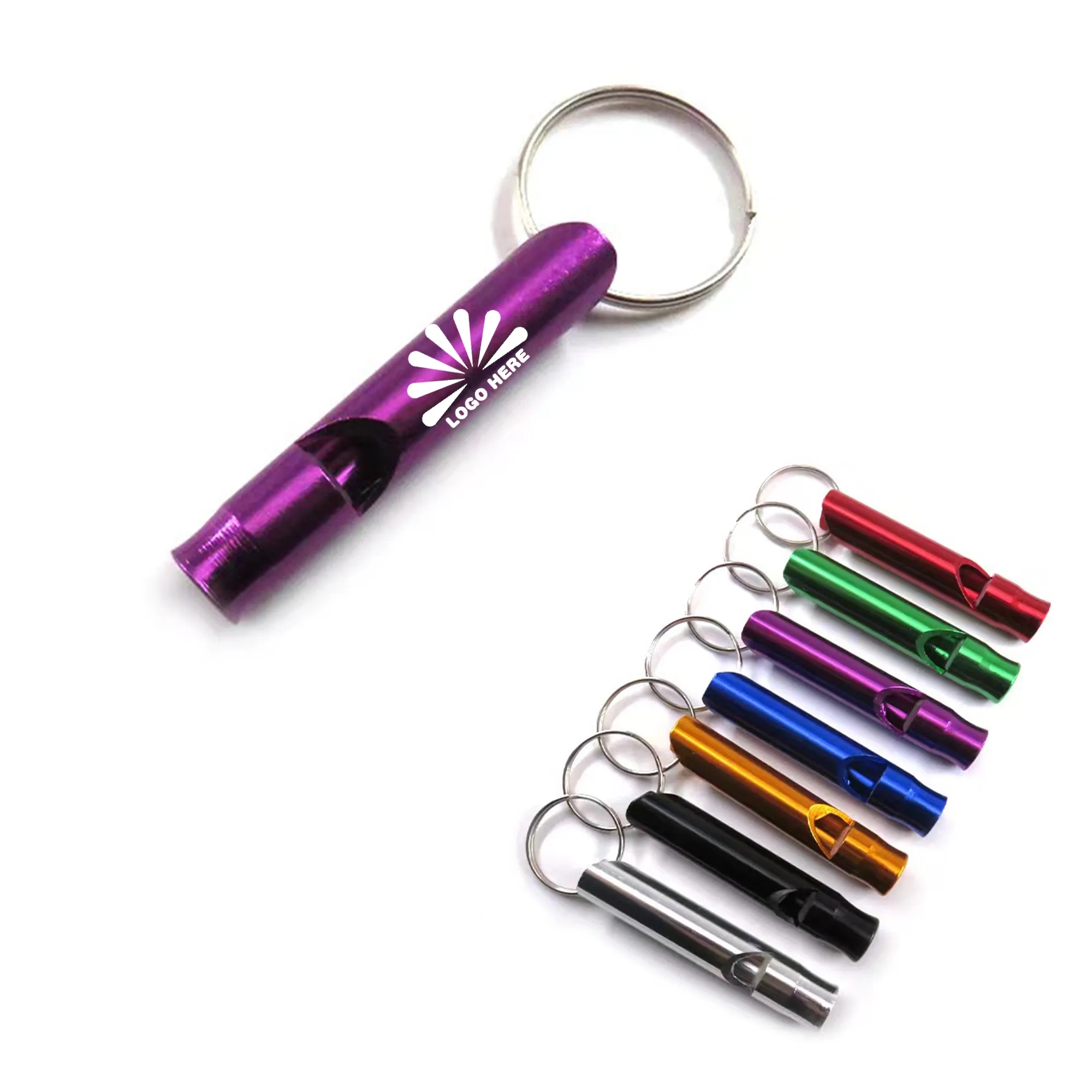 Metal Whistle With Customizable Logo 3