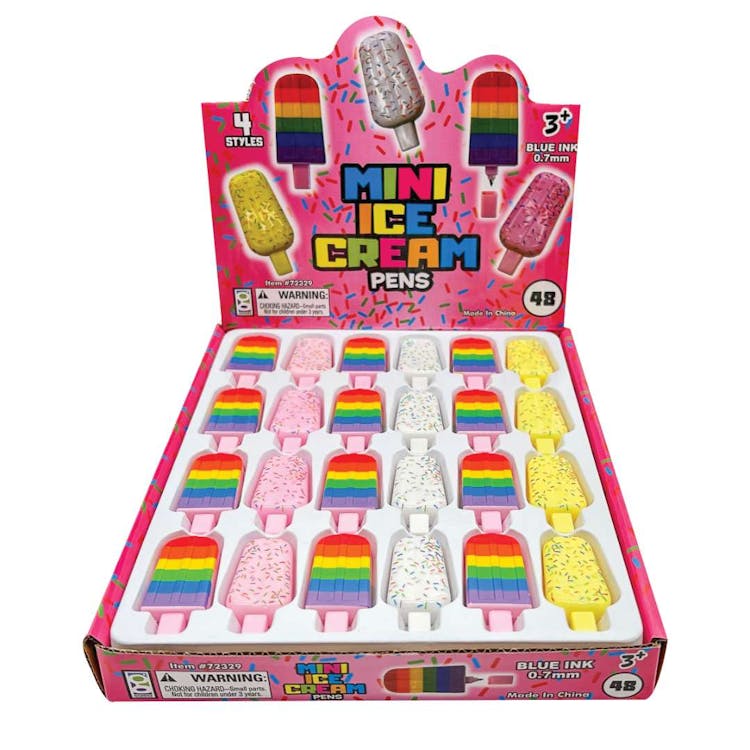 Mini Ice Cream Pens Assorted 48 Pack 1