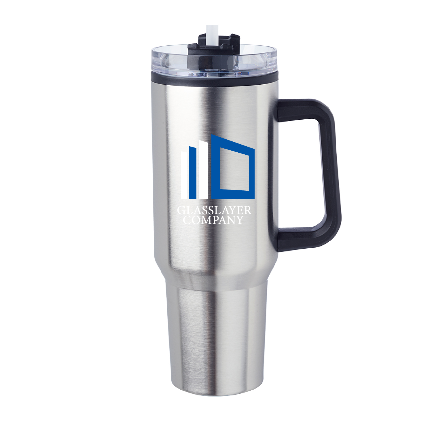 40 oz. Victor Travel Mug (2 Color Imprint) 9