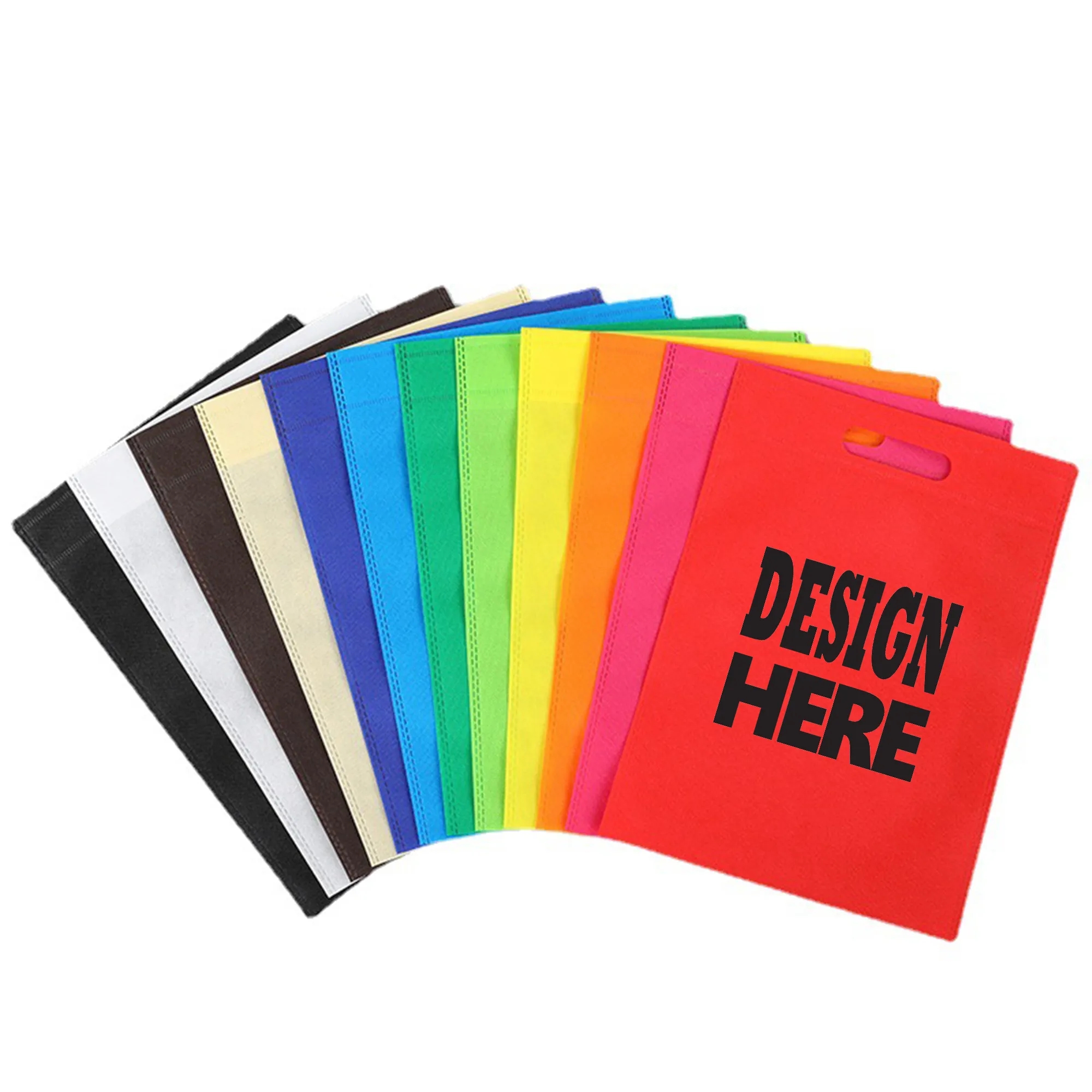 Non-Woven Die-Cut Handle Tote Bag