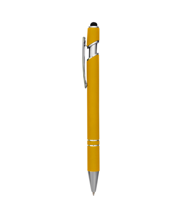Union Printed - Jenny Stylus Satin Soft Touch Click Metal Pen 5