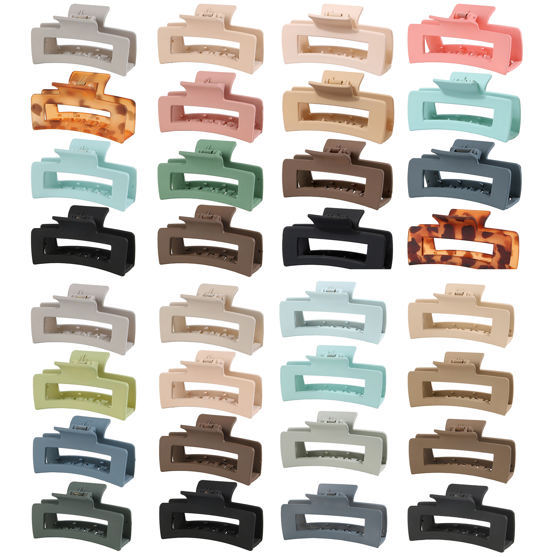 Rectangular Hair Clip 11
