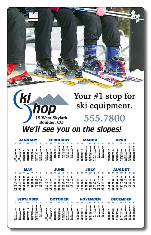 Custom Size / Shape - Laminated Plastic Card (2 Up) - 30 pt. 1